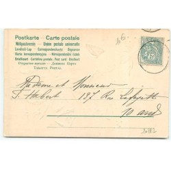 n°20882 - Carte Gaufrée - Clapsaddle - Bonne Année 1904 - Cupidon