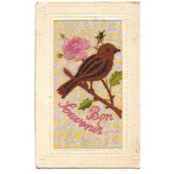 n°20901 - Carte Brodée -...