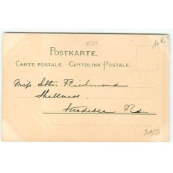 n°20955 - MSM - Meissner - Jeune femme levant un verre