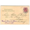 n°20960 - Meissner - Jeune femme avec un manchon - Cachet Consulat Général de France Francfort s/M.