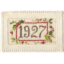 n°21004 - Carte Brodée -...