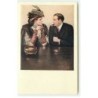 n°21014 - MM Vienne n°387 - Couple se regardant, l'homme fumant une pipe, la femme une cigarette