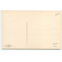 n°21014 - MM Vienne n°387 - Couple se regardant, l'homme fumant une pipe, la femme une cigarette
