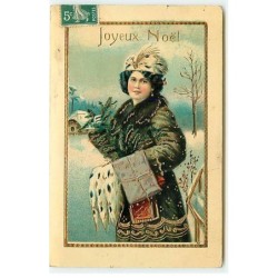 n°21030 - Carte Gaufrée -...