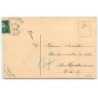 n°21030 - Carte Gaufrée - Joyeux Noël - Jeune femme apportant des cadeaux