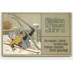 n°21036 - Carte Gaufrée -...