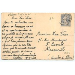 n°21043 - Musique de Chambre - Flatscher - Enfants assis sur un banc chantant avec un chat et un teckel