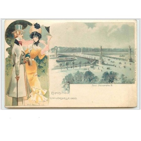 n°2109 - Jack Abeillé - Exposition Universelle - Pont Alexandre III