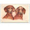 n°2114 - Couple de teckels - Cooper