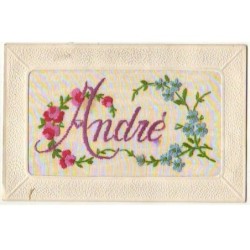 n°21152 - Carte Brodée -...