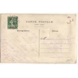 n°21152 - Carte Brodée - Prénom - André - Myosotis