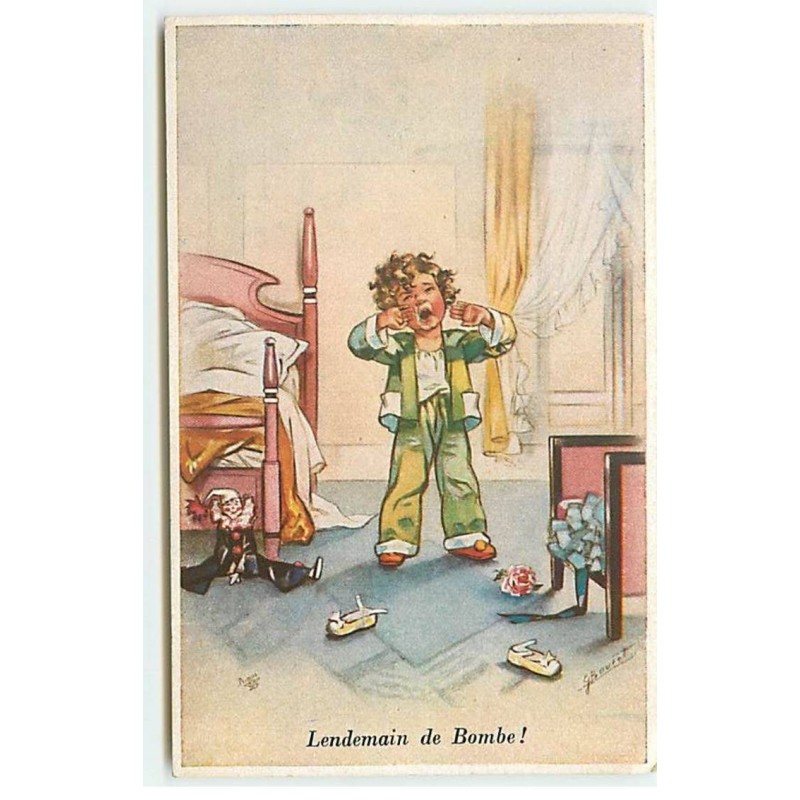 n°21171 - G. Bouret - Lendemain de Bombe - n°7