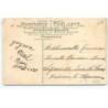 n°21187 - Carte Gaufrée - Ange allumant des bougies dans un sapin