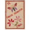 n°21208 - Carte Brodée - Fröhliche Weihnachten - SAINT MIHIEL 1916 - Papillon