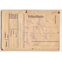 n°21208 - Carte Brodée - Fröhliche Weihnachten - SAINT MIHIEL 1916 - Papillon