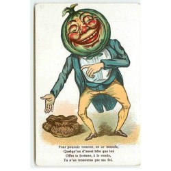 n°21215 - Homme avec une...