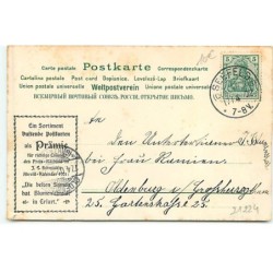 n°21224 - J.C. Schmidt - Postkarte mit Tannenduft - Anges, et lièvres