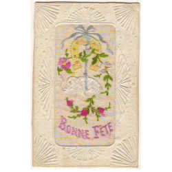 n°21254 - Carte Brodée -...