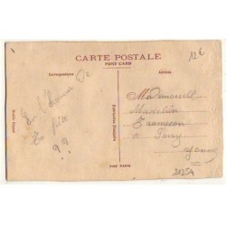 n°21254 - Carte Brodée - Bonne Fête - Un éléphant sous un Fer à Cheval