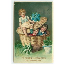 n°21285 - Enfants dans un...