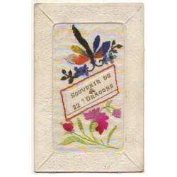 n°21304 - Carte Brodée -...