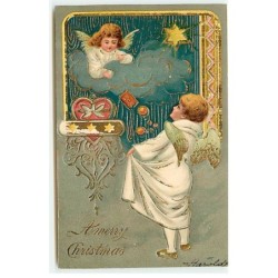 n°21331 - Carte Gaufrée - A...