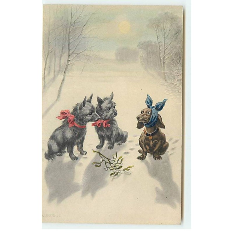 n°21338 - MM Vienne n°770 - Chiens, dont un teckel avec un mal de dent