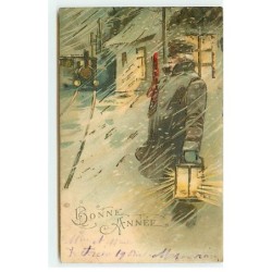 n°21368 - Carte Gaufrée -...