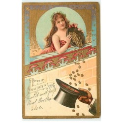 n°21374 - Carte Gaufrée -...
