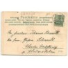 n°21380 - Carte à Système - Hold to Light - Gruss 1901 - Maisons