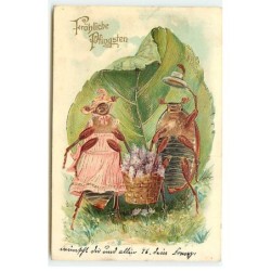n°21395 - Carte Gaufrée -...