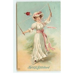 n°21398 - Carte Gaufrée -...