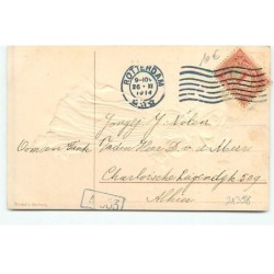n°21398 - Carte Gaufrée - Hartelijk Gefeliciteerd - Jeune femme jouant avec un Diabolo