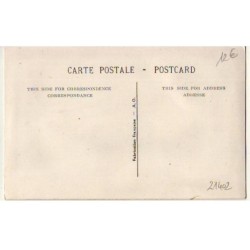 n°21402 - Carte Brodée avec rabat - Oiseau, fleurs et drapeaux