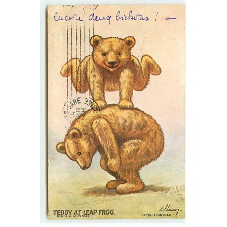 n°21418 - Ellam - Henri à la Pensée - Ours - Teddy at Leap Frog