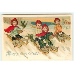 n°21425 - Carte Gaufrée -...