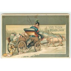 n°21429 - Carte Gaufrée -...