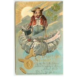 n°21432 - Carte Gaufrée -...