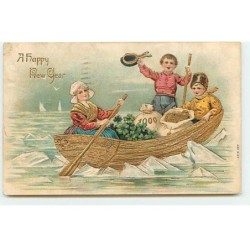 n°21441 - Carte Gaufrée - A...