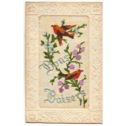 n°21451 - Carte Brodée -...