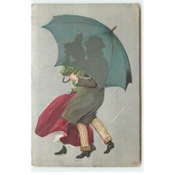 n°21500 - Carte Gaufrée -...