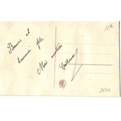 n°21501 - Carte Brodée - Prénom Marie - Myosotis