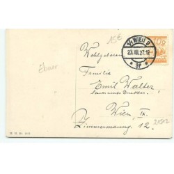 n°21513 - P. Ebner - MM Vienne n°1078 - Herzliche Neujahrsgruss - Fillettes, une avec un bouquet