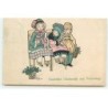 n°21518 - P. Ebner - MM Vienne n°1081 - Trois fillettes, deux assisent sur des chaises