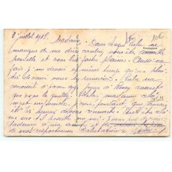 n°21521 - L.A. Mauzan - Jeune femme avec un boa en fourrure
