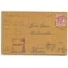 n°21524 - MM Vienne n°492 - Chat tigré vert avec un ruban rouge