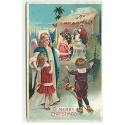 n°21536 - Carte Gaufrée - A...