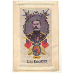 n°21553 - Carte Tissée Soie...