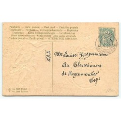 n°11300 - Carte Fantaisie Gaufrée - Semblable au messager - Angelot