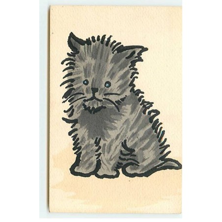 n°21568 - MM Vienne n°418 - Dessin d'un chat gris